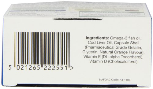 Vitabiotics Ultra Cod Liver Oil - 60 Capsules