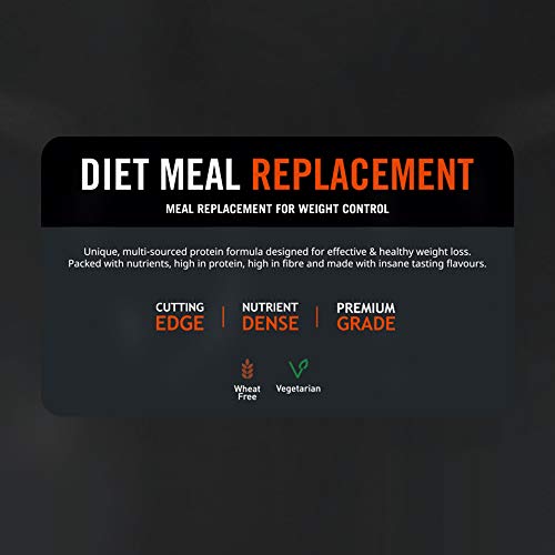 THE PROTEIN WORKS Diet Meal Replacement Shake | Nutrient Dense Complete Meal | Immunity Boosting Vitamins, Affortable | Healthy And Quick | Banana Smooth | 500 g - Gym Store | Gym Equipment | Home Gym Equipment | Gym Clothing