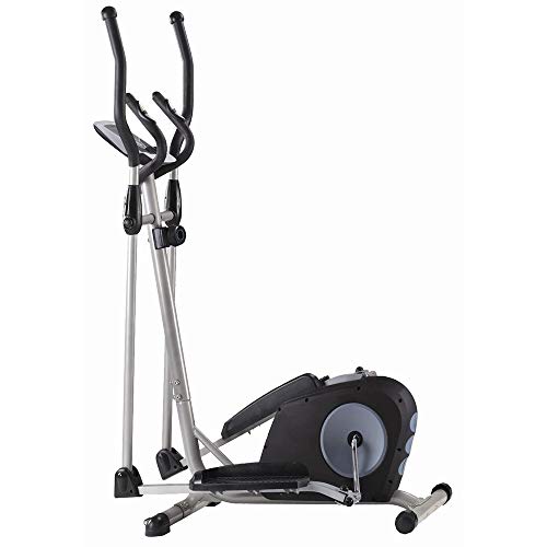 WanuigH Advanced Exercise Bicycle Trainer Fitness Elliptical Trainer Elliptical Cross Trainer Exercise Bike-Fitness Cardio Weightloss Workout Ideal Cardio Trainer (Color : Black, Size : Free size)