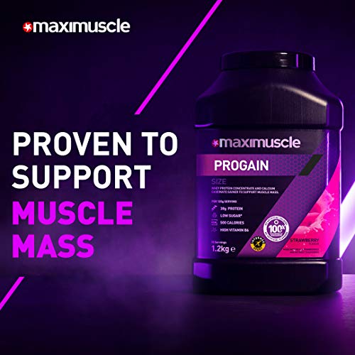MAXIMUSCLE Progain Protein Powder Chocolate Flavour,1.2 kg