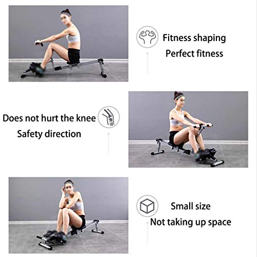 Rowing Machines Rowing Machine Indoor Foldable Rowing Machine Silent Foam Cushion Does Not Hurt The Knee Home Fitness Equipment Suitable Rowing Machine For Sports Fitness