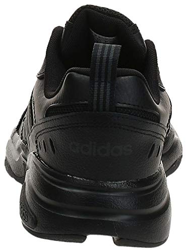adidas Men's Strutter Fitness and exercise sneakers Man, Noir Noir Gris FoncÃ£, 9.5 UK