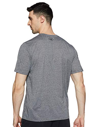 Under Armour Men's UA Siro Short Sleeve Fast-Drying Gym and Running T-Shirt , Black (Black ), L