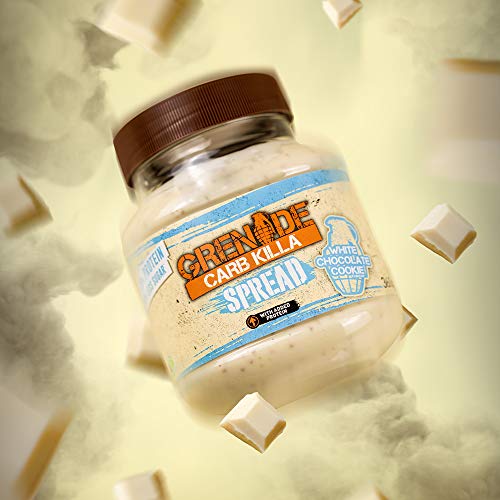 Grenade White Chocolate Cookie Protein Spread, 1 x 360 g Jar