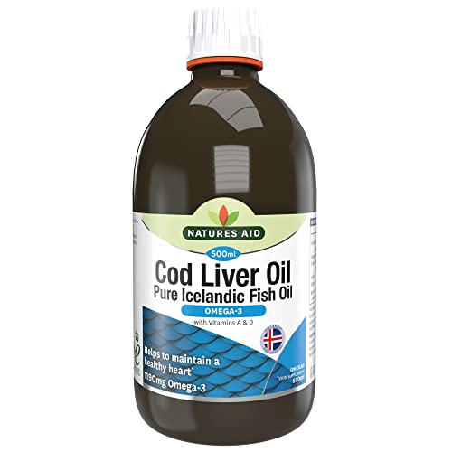 Natures Aid Cod Liver Oil Liquid (PACK OF 1)