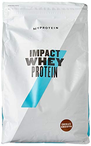 Myprotein Impact Whey Protein Powder. Muscle Building Supplements For Everyday Workout With Essential Amino Acid And Glutamine. Vegetarian, Low Fat And Carb Content - Chocolate Smooth, 5kg