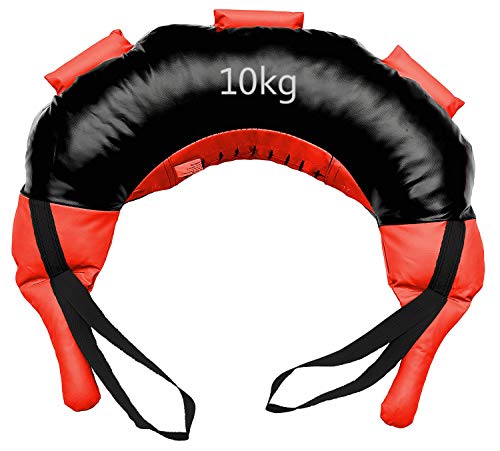 TnP Accessories. Bulgarian Power Bag Powerbag Strength Body Training MMA Exercise Crossfit Running Workout Boxing Weight Weighted Bags 5KG 10KG 12KG 15KG 17KG 20JG 22KG 25KG (10.0)