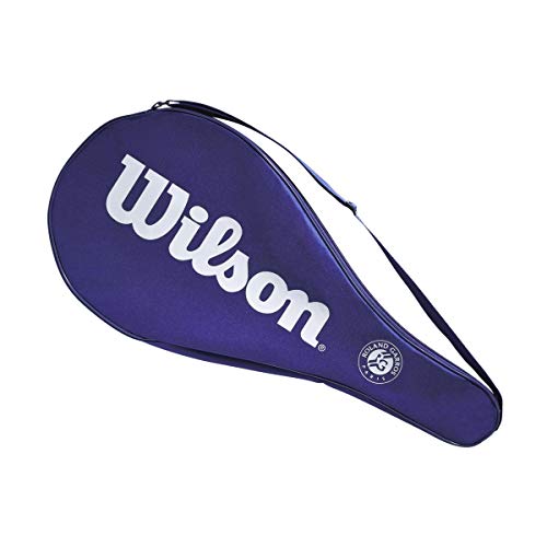 Wilson - Adult Tennis Racket Cover, Collection x Roland Garros, Navy