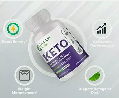 Trim Life Labs Keto Advanced Weight Loss Support - 1 Month Supply - Fitness Hero Supplements