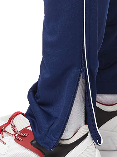 adidas Men Core 18 Training Trousers - Dark Blue/White, X-Large