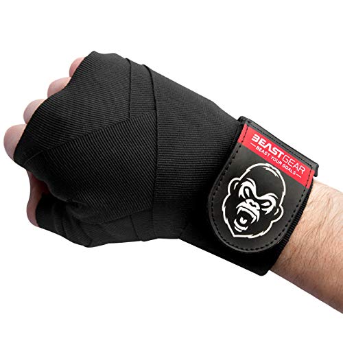 Advanced Boxing Hand Wraps Hand Wraps for Combat Sports, MMA and Martial Arts Meter Elasticated Bandages