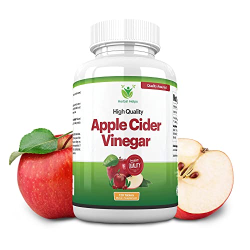 Apple Cider Vinegar Supplement |High Strength 500mg |120 Tablets | Manufactured in The UK to GMP Standards |