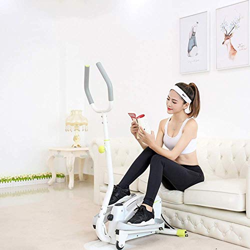 WEI-LUONG Foldable Elliptical Trainer Fitness Elliptical Machine Trainer Smooth Quiet Driven Elliptical Exercise Trainer Machine For Small Rooms, Apartments Exercise Machine Cross Trainer folding
