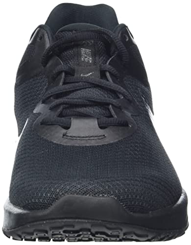 NIKE Men's Nike Revolution 6 Nn Sneaker, Black Black Dk Smoke Grey, 8 UK - Gym Store
