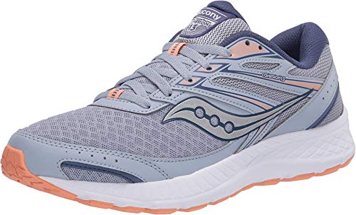Saucony Cohesion 13 Blue Low Lace Up Womens Trainers Running Shoes S10559 3