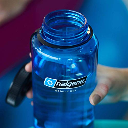 Nalgene Everyday WH Plastic Water Bottle - 1 Litre, Blue