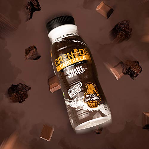 Grenade Carb Killa High Protein Shake Fudge Brownie, 8 x 330 ml