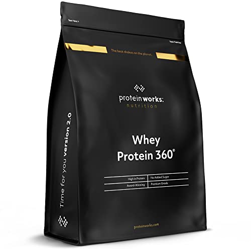 Protein Works - Whey Protein 360 | Premium Whey Shake | Whey Protein Powder Blend | No Added Sugar Protein Shake | 40 Servings | French Vanilla | 1.2kg