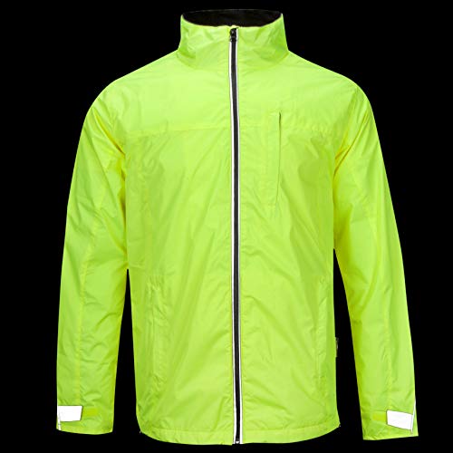 BTR Waterproof Cycling and Running Jacket Reflective & High Visibilty. XL 44-46 inches