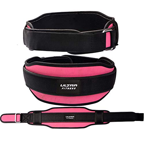 Ladies Weight Lifting Belt Gym 5.5'' Wide Back Lumber Support Fitness women (M 31