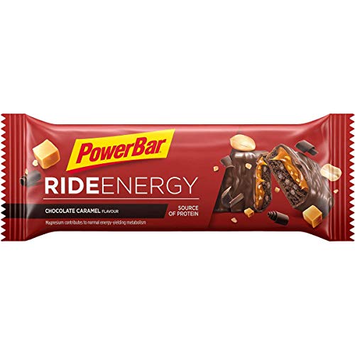 Power Bar Ride Energy Bar (18x55g) Chocolate Caramel Grey