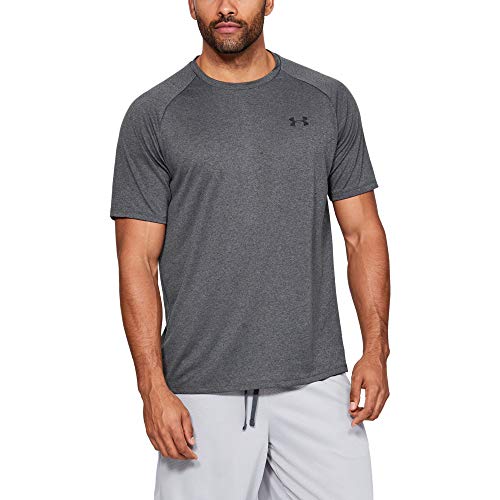 Under Armour Men Tech 2.0 Shortsleeve, Light and Breathable Sports T-Shirt, Gym Clothes, Wicks Away Sweat & Dries Very Fast