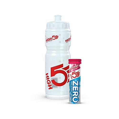HIGH5 Hydration Starter Kit Inc 750ml Bottle & ZERO 10 Tab Berry Hydration Tablets