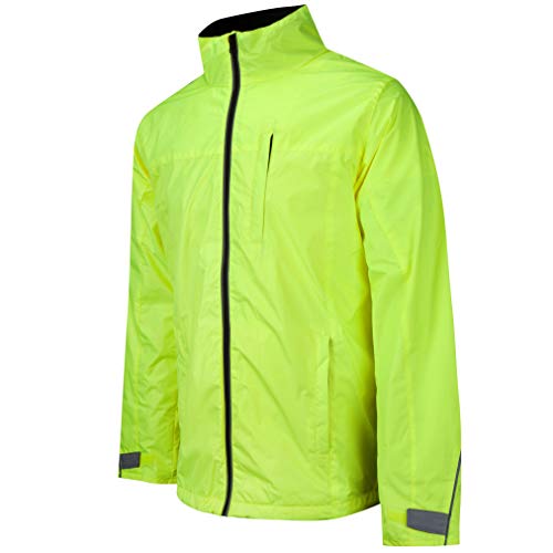 BTR Waterproof Cycling and Running Jacket Reflective & High Visibilty. XL 44-46 inches