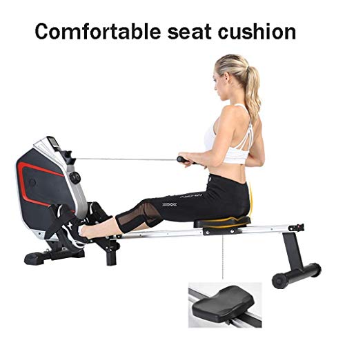 AMZOPDGS Home Rowing Machine Rowing Machines for Home Use, Indoor Rower Foldable Rowing Machine Fitness Equipment, Bdominal Fitness Equipment Mute and No Power Required