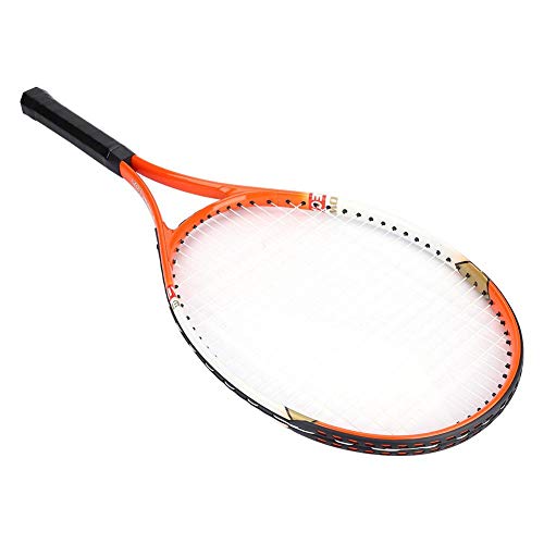 Demeras 1 pcs Professional Tennis Racket Aluminium Alloy with Carry Bag for Beginners(Orange) - Gym Store | Gym Equipment | Home Gym Equipment | Gym Clothing