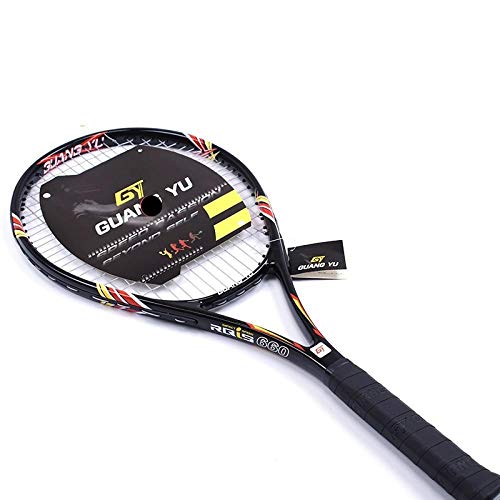 llv Carbon Fiber Tennis Racket Adult Tennis Racket Beginner Tennis Racket Single Racket