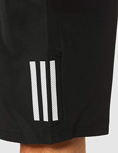 adidas Club 3Str Short Sport Shorts - Black/White, Small