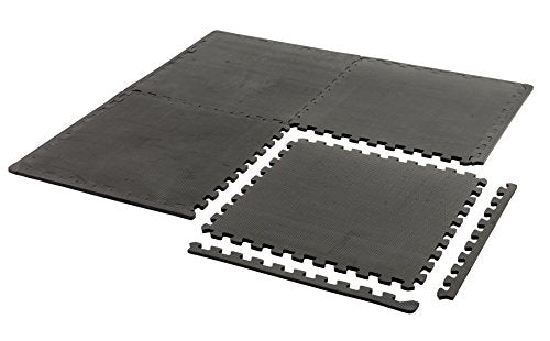 York Fitness Interlocking Floor Guard - 60 X 60 cm Foam Mats