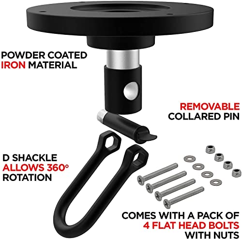 RDX Speed Bag Boxing Ball and Swivel Set, Maya Hide Leather Dodge Striking Mount Kit with Additional Bladder, MMA Muay Thai Punching Workout Kicking Martial Arts Training Home Gym Exercise Speedball