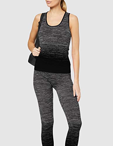 FM London Women's Vest Top And Leggings Sportswear Set, Black, 8-14 - Gym Store | Gym Equipment | Home Gym Equipment | Gym Clothing