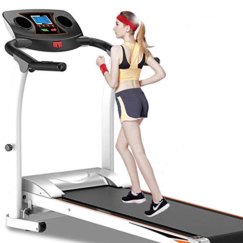 Multifunctional Electric Folding Treadmill 3 Levels Auto Incline Running Machine 1.0HP Silent Easy Assembly Fitness Motorized Running Jogging Exercise Machine Ideal for Home/Office