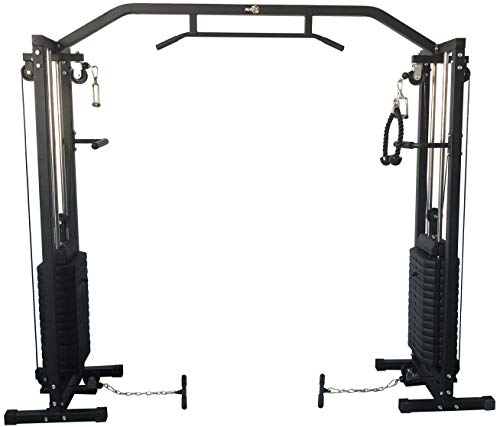 RIP X 180kg Cable Crossover Machine With Pull Up Bar and Improved Top and Bottom Swivel Pulley Design - Gym Store | Gym Equipment | Home Gym Equipment | Gym Clothing