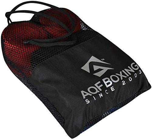 AQF Boxing Hand Wraps Elasticated Bandages 4.5-meter – for Combat Sports, MMA, Kick Boxing and Muay Thai (Pack of 3 Pairs)