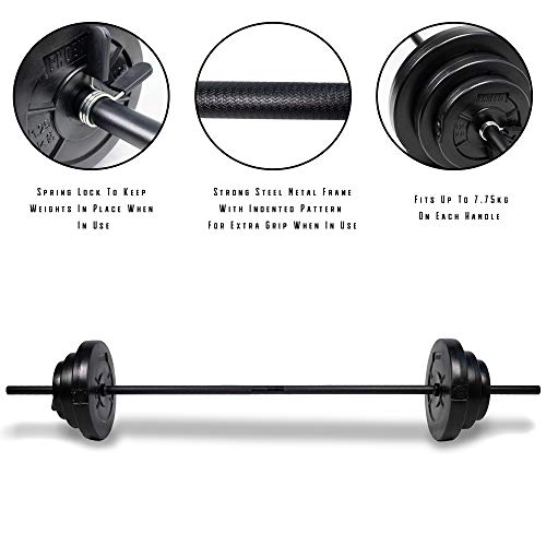 Strength Training Don Oliver Barbell Set Phoenix Fitness 20kg