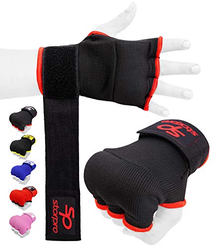 Starpro Hook n’ Loop Inner Gloves | Cotton Glove & Semi bandage | Multi Colours| Fist & Thumb Protector for Boxing Sparring Muay Thai Kickboxing MMA Martial Arts and Fight Training - Gym Store | Gym Equipment | Home Gym Equipment | Gym Clothing