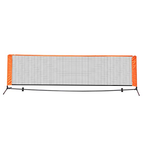 Portable Tennis Net Garden, Professional Movable Badminton Set with Net, Teenagers Tennis Training Competition Net for Indoor Outdoor,A,3.1m