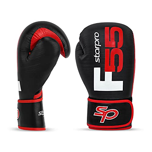 Starpro | F55 Boxing Gloves & Mitt for Strong Punches & Fast KOs | Boxing Gloves Women & Men, Gents & Ladies Boxing Gloves, Womens Boxing Gloves Mens, 10oz Boxing Gloves, 12oz Boxing Gloves