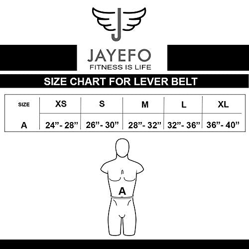 Jayefo Lever Belt (Black/Silver, M)