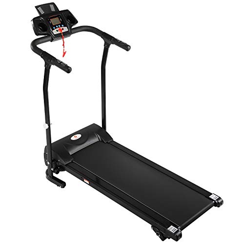 Fitnessclub Folding Electric Motorised Treadmill Walking Running Machine Adjustable Incline Fitness Exercise Cardio Jogging Emergency System Low Noise