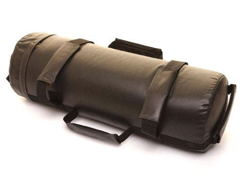 Power Cloth/Sand FILLED Bag Boxing MMA Training Fitness 5-40kg (Black) (Unfilled Bag)