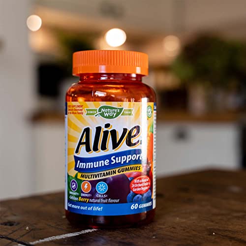 Alive! Immune Support Multivitamin Gummies - 60 Gummies