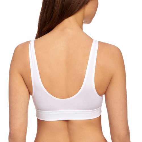 Sloggi Women Double Comfort Top Everyday Bra, White (White), 34 (Manufacturer Size: 40)