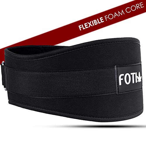 Fotix Weight Lifting Belt Pro Quality Neoprene Back Support Gym Belt With Speed Grip Strip Closure And Stainless Steel Hook And Loop Design - 6