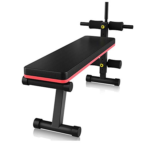 GFFTYX Adjustable Workout Utility Weight Bench Workout Bench - Multifunctional Small Dumbbell Bench Foldable Home Fitness Equipment Super Bench Adjustable Weight-lifting Bench