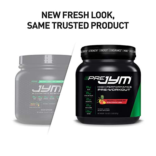 JYM Supplement Science Pre 20 Servings Rainbow Sherbet PRE20RS - Gym Store | Gym Equipment | Home Gym Equipment | Gym Clothing